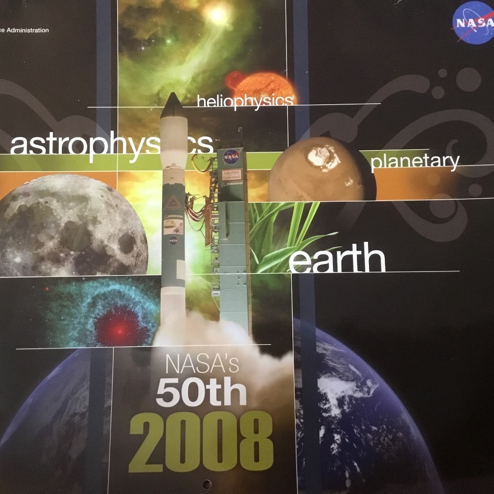 NASA’s 50th (2008) Anniversary Calendar.